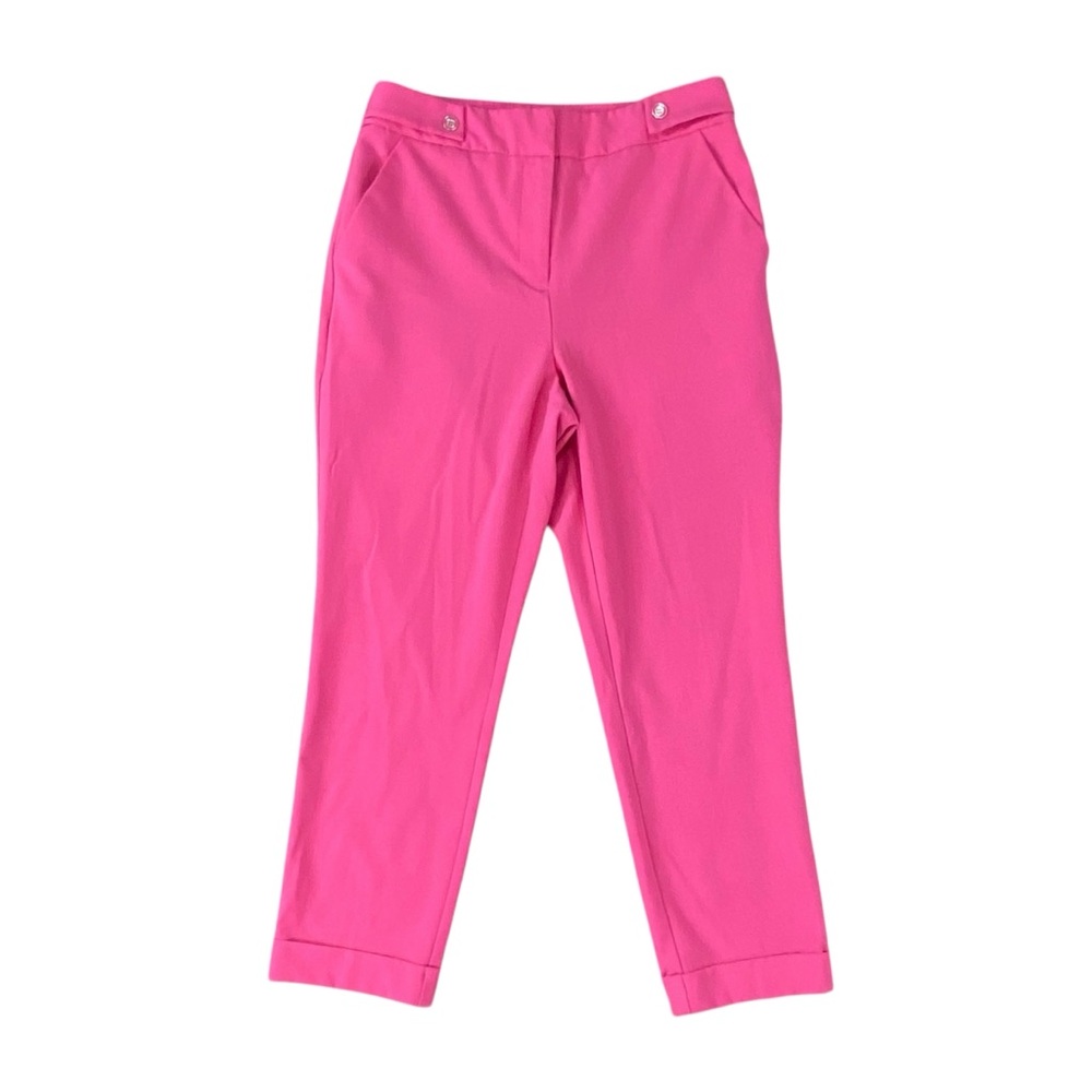 Woman’s New York & Company cropped pink pants size 6
